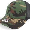 Trucker-Richardson 112p Green Camo/Black Trucker -