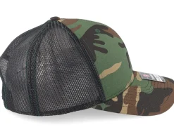 Trucker-Richardson 112p Green Camo/Black Trucker -
