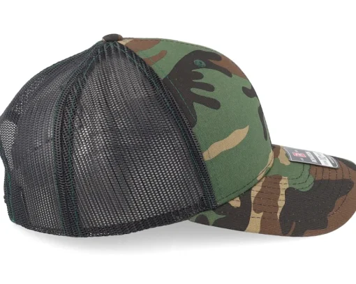 Trucker-Richardson 112p Green Camo/Black Trucker -