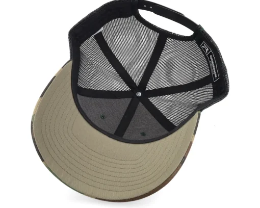 Trucker-Richardson 112p Green Camo/Black Trucker -