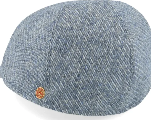 Flat Caps-Mayser Paddy Casual Blue Flat Cap -