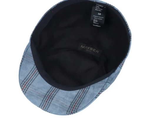 Flat Caps-Mayser Paddy Como Flat Cap - Blue