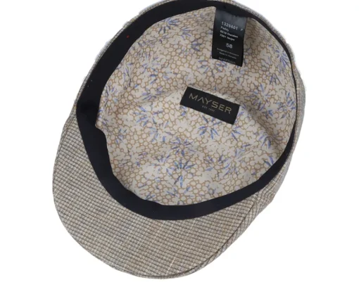 Outlet Mayser Paddy Dundee Taupe Flat Cap -
