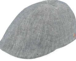 Flat Caps-Mayser Paddy Leashes Grey Flat Cap -