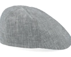 Flat Caps-Mayser Paddy Leashes Grey Flat Cap -