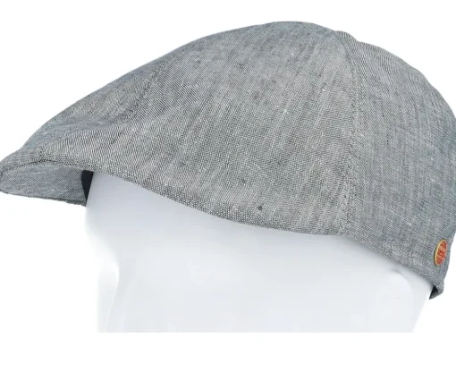 Flat Caps-Mayser Paddy Leashes Grey Flat Cap -