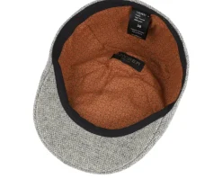 Flat Caps-Mayser Paddy Tweed Flat Cap - Grey