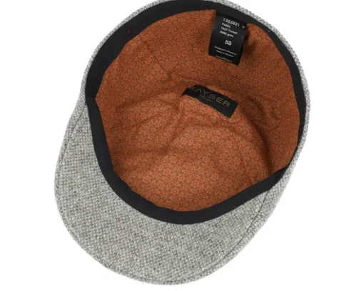 Flat Caps-Mayser Paddy Tweed Flat Cap - Grey