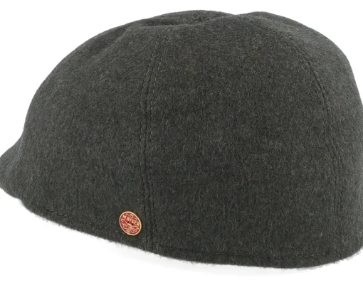 Flat Caps-Mayser Paddy Wool Blend Flat Cap - Green