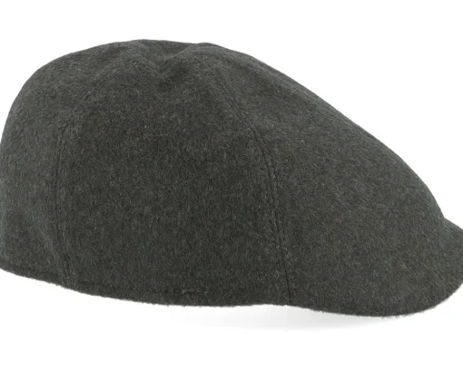 Flat Caps-Mayser Paddy Wool Blend Flat Cap - Green