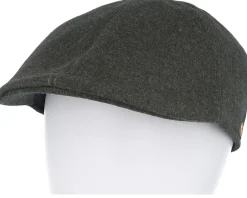 Flat Caps-Mayser Paddy Wool Blend Flat Cap - Green