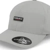 Flexfit-Padelville Padel Headwear Red Rubber Silver Delta Flexfit - Grey