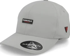 Flexfit-Padelville Padel Headwear Red Rubber Silver Delta Flexfit - Grey