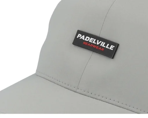 Flexfit-Padelville Padel Headwear Red Rubber Silver Delta Flexfit - Grey