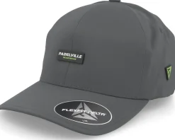 Flexfit-Padelville Padel Headwear Red Rubber Silver Delta Flexfit - Grey