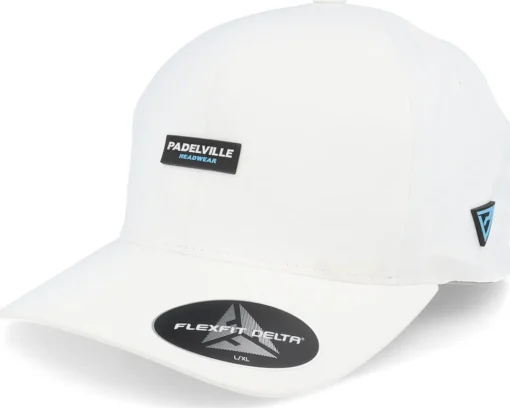 Flexfit-Padelville Padel Headwear Red Rubber Silver Delta Flexfit - Grey