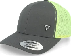 Trucker-Padelville Padel Headwear White Rubber Charcoal/neon Trucker - Grey