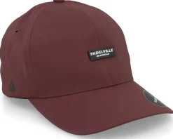 Flexfit-Padelville Padel Headwear White Rubber Maroon Delta Flexfit - Red