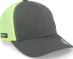 Trucker-Padelville Padel Headwear White Rubber Charcoal/neon Trucker - Grey