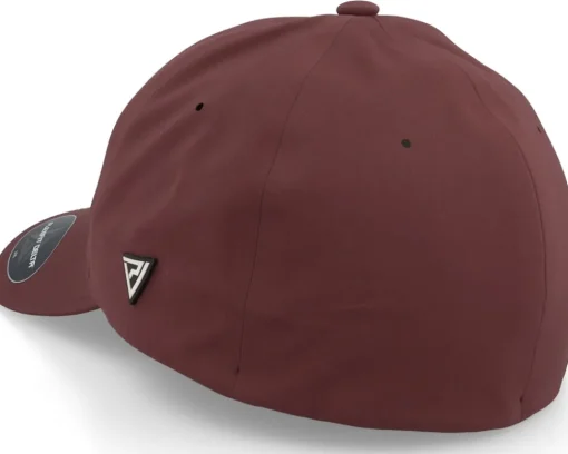 Flexfit-Padelville Padel Headwear White Rubber Maroon Delta Flexfit - Red