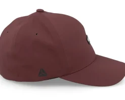 Flexfit-Padelville Padel Headwear White Rubber Maroon Delta Flexfit - Red