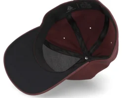 Flexfit-Padelville Padel Headwear White Rubber Maroon Delta Flexfit - Red
