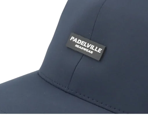 Sport-Padelville Padel Headwear White Rubber Navy Delta Flexfit - Blue