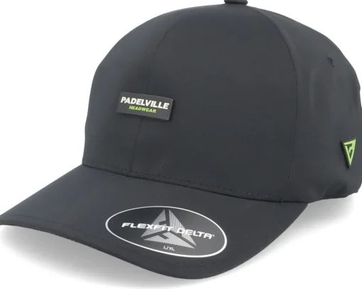 Flexfit-Padelville Padel Headwear White Rubber Maroon Delta Flexfit - Red