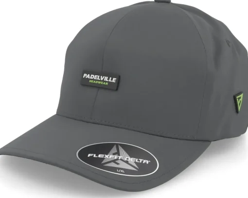 Flexfit-Padelville Padel Headwear White Rubber Maroon Delta Flexfit - Red