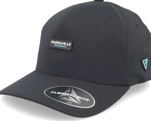 Flexfit-Padelville Padel Headwear White Rubber Maroon Delta Flexfit - Red