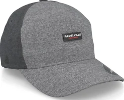 Flexfit-Padelville Padel Rubber Red Melange Charcoal Delta Flexfit - Grey