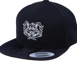 Snapback-Iconic Pakalolo Rabbit Black/Camo Snapback -
