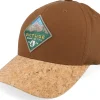 Outlet Picture Pakowa Bb Cap Bison/Cork Adjustable - Brown,
