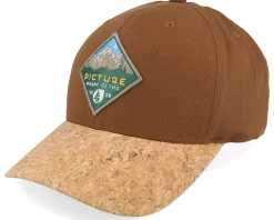 Outlet Picture Pakowa Bb Cap Bison/Cork Adjustable - Brown,