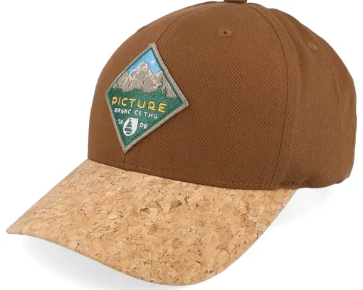 Outlet Picture Pakowa Bb Cap Bison/Cork Adjustable - Brown,