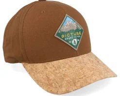 Outlet Picture Pakowa Bb Cap Bison/Cork Adjustable - Brown,