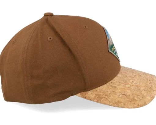 Outlet Picture Pakowa Bb Cap Bison/Cork Adjustable - Brown,