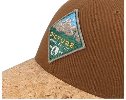 Outlet Picture Pakowa Bb Cap Bison/Cork Adjustable - Brown,