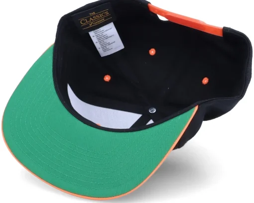 Sale Iconic Palm Island Sunset Black/Orange Snapback -