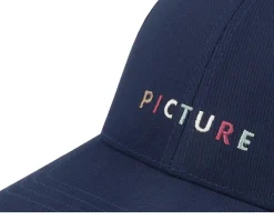 Adjustable-Picture Palomas Cap Dark Adjustable - Blue