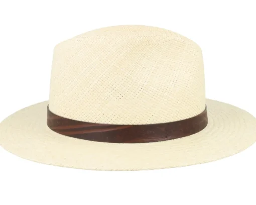 Hot Headzone Panama Natural Straw Hat -