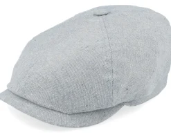 Flat Caps-Stetson 6-panel Cap Cotton Sustainable Light Blue Flat Cap -