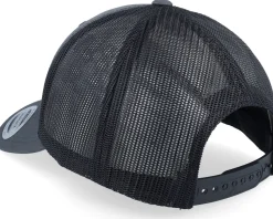 Sale Yupoong 6-Panel Classic 2-Tone Charcoal/Black Trucker -