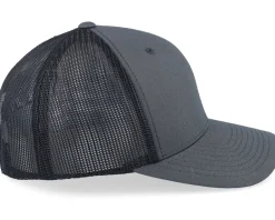 Sale Yupoong 6-Panel Classic 2-Tone Charcoal/Black Trucker -