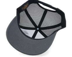 Sale Yupoong 6-Panel Classic 2-Tone Charcoal/Black Trucker -