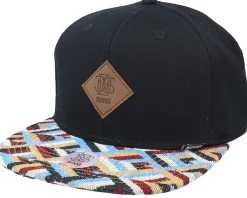 Snapback-Djinns 6 Panel Cp Tritri Rev. Black Snapback -