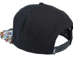 Snapback-Djinns 6 Panel Cp Tritri Rev. Black Snapback -