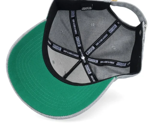 Sale Coastal 6 Panel Curved Visor Island Grey A-Frame Adjustable -