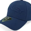 Flexfit-Oakley 6 Panel Stretch Hat Embossed Team Navy Flexfit -
