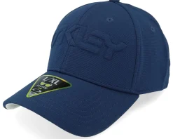 Flexfit-Oakley 6 Panel Stretch Hat Embossed Team Navy Flexfit -